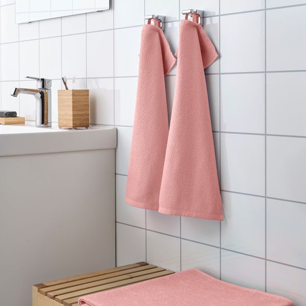 Полотенце, розовый 30x50 см IKEA KORNAN КОРНАН 104.563.15 - схема-чертеж с размерами