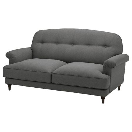 2-местный диван, Tallmyra классический серый-коричневый IKEA ESSEBODA 694.434.63
