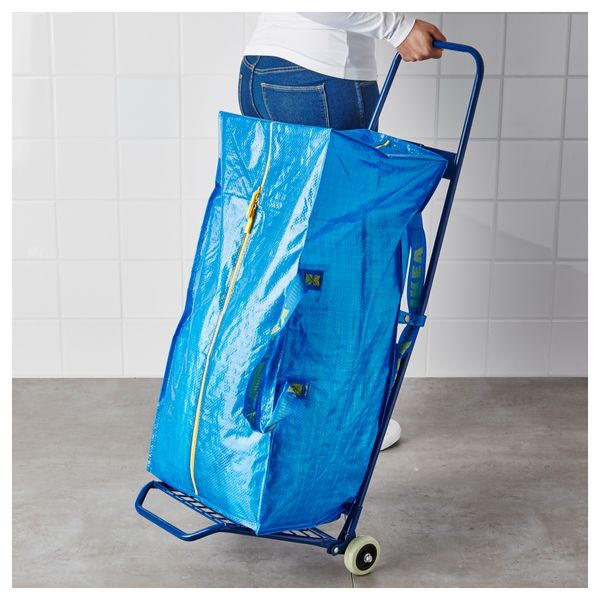 Тележка с сумкой ФРАКТА, синий - фото 4