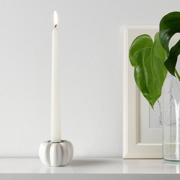 Подсвечник, белый 4 см IKEA VÄLLUKTANDE ВЭЛЛУКТАНДЕ 404.652.57 - схема-чертеж с размерами