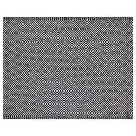 Салфетка под приборы, черный-белый 35x45 см IKEA GODDAG ГОДДАГ 903.669.19