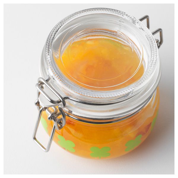 Банка с крышкой СОММАР 2019, стекло, с рисунком зеленый (13 сл) - фото 2