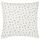 Чехол на подушку, белый, серый 65x65 см IKEA SANDLUPIN САНДЛУПИН 104.511.67