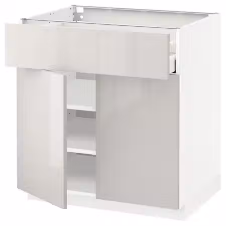 METOD / MAXIMERA Напольный шкаф с ящиком/2дверцами