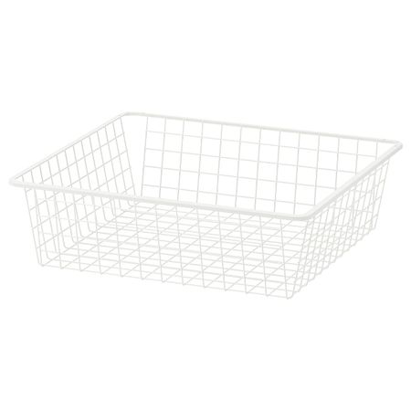 Проволочная корзина, белый 60x55 см IKEA HJÄLPA ХЭЛПА 703.874.99