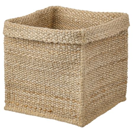 Корзина, джут 30x30x35 см IKEA TJILLEVIPS ТИЛЛЕВИПС 404.395.22