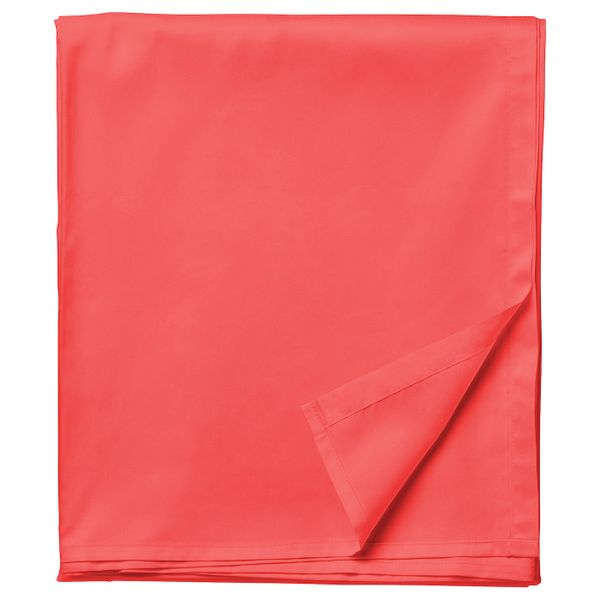 Простыня, красный, оранжевый 240x260 см IKEA ULLVIDE УЛЛЬВИДЕ 405.007.03 - фото 1