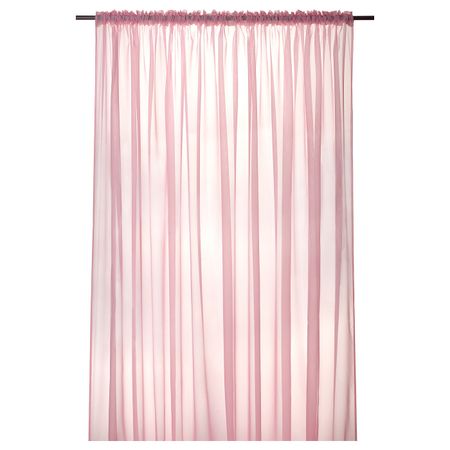 Гардина, розовый 300x300 см IKEA REVLUMMER РЕВЛУММЕР 005.204.11