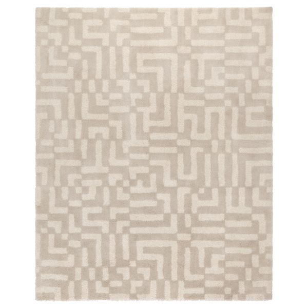 Ковер, длинный ворс ФАКСЭ, белый с оттенком (200x250 см) - фото 1