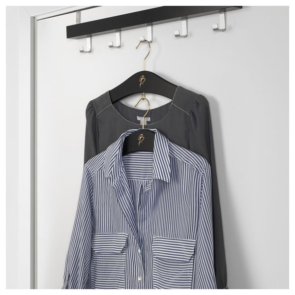 Закругленные плечики ОМЕДЕЛЬБАР, черный, золотой - фото 2