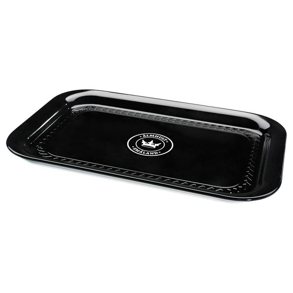 Поднос ОМВЭКСЛАНДЕ, черный (50x33 см) - фото 1