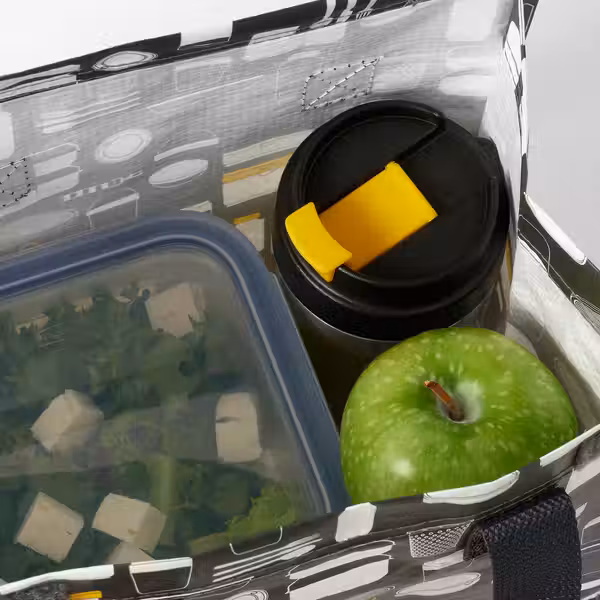 ENVÄLDIG ЭНВЭЛЬДИГ Термокружка - нержавеющ сталь/чёрный 35 сл - фото 4