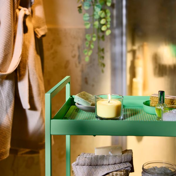 LOTSFÅGEL ЛОТСФОГЕЛЬ Ароматическая свеча в стакане - фото 2