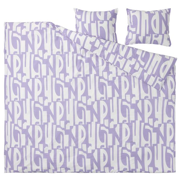 Пододеяльник и 2 наволочки IKEA BERGHEMLOCK 505.546.44 - схема-чертеж с размерами