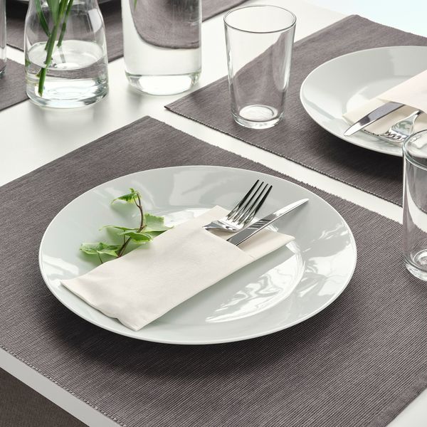 Салфетка бумажная МОТТАГА, белый (38x38 см) - схема-чертеж с размерами