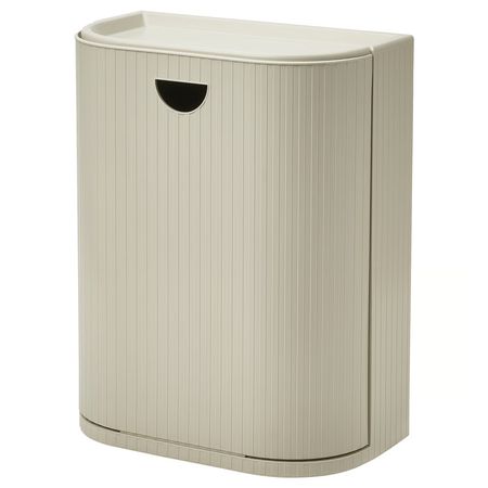 GÅRDSBUTIK Контейнер с крышкой - серо-бежевый 21 л