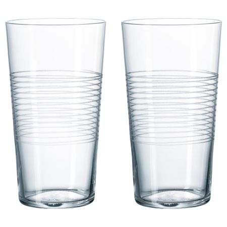 Стакан СТОКГОЛЬМ, прозрачное стекло, с рисунком (17 сл)