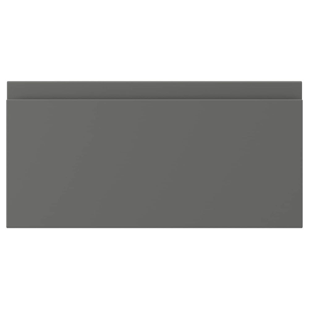 Фронтальная панель ящика, темно-серый 40x20 см IKEA VOXTORP ВОКСТОРП 504.560.21 - фото 1