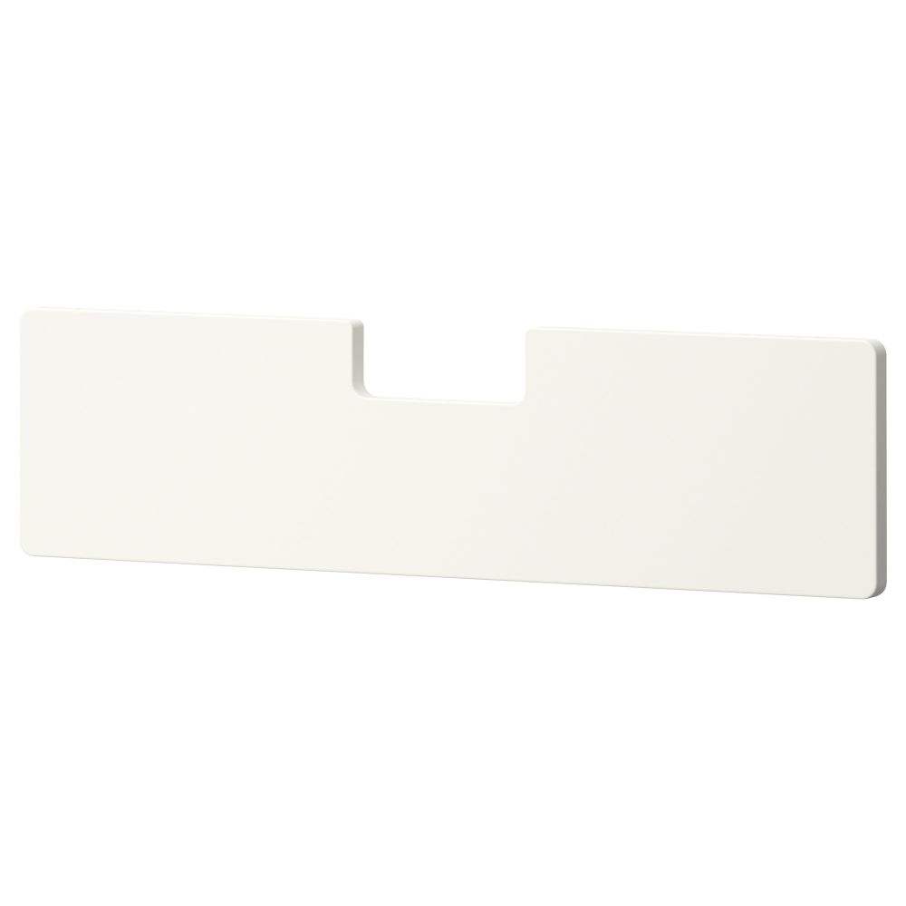 Фронтальная панель ящика СТУВА МОЛАД, белый (60x16 см) - схема-чертеж с размерами