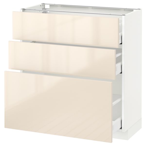 IKEA, вид спереди - схема-чертеж с размерами