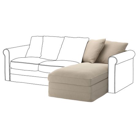 Секция козетки, Sporda естественный IKEA GRÖNLID 294.083.53