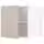 METOD Верхний шкаф д/холодильн/морозильн - белый/Havstorp бежевый 60x60 см