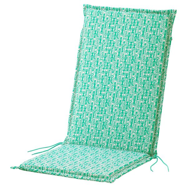 Подушка на садовую мебель НЭСТОН, зеленый (116x47 см) - фото 1