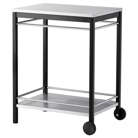 Тележка, для сада КЛАСЕН, черный нержавеющ сталь