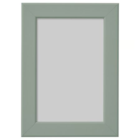 FISKBO Рама - светлый серо-зеленый 10x15 см