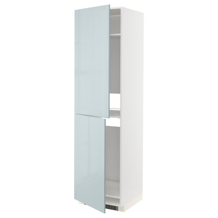 Высокий шкаф для холодильник, морозильник, 60x60x220 cm IKEA METOD МЕТОД 594.791.55