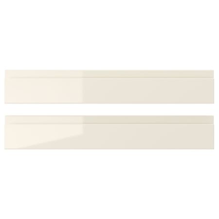 Фронтальная панель ящика, глянцевый светло-бежевый, 60x10 см IKEA VOXTORP ВОКСТОРП 203.211.61