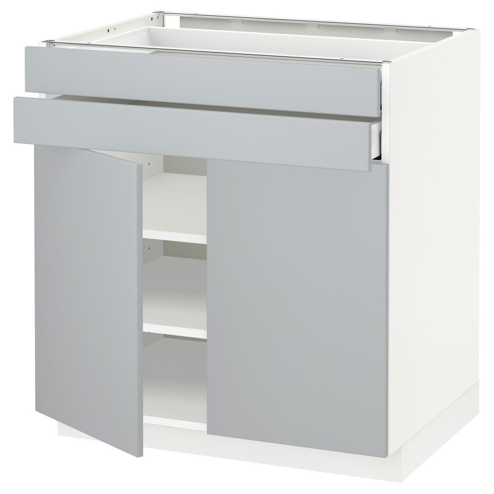 IKEA, вид спереди - схема-чертеж с размерами