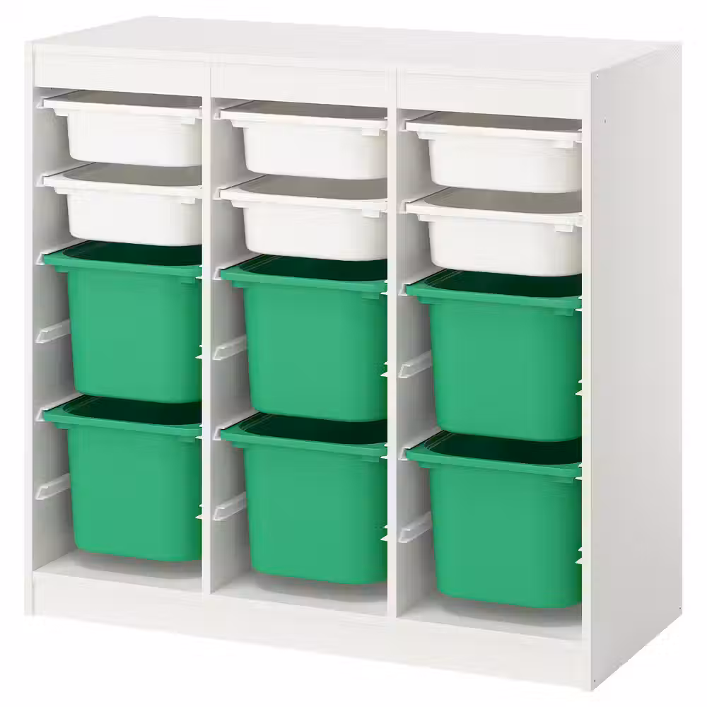 TROFAST Комбинация д/хранения+контейнеры - фото 1