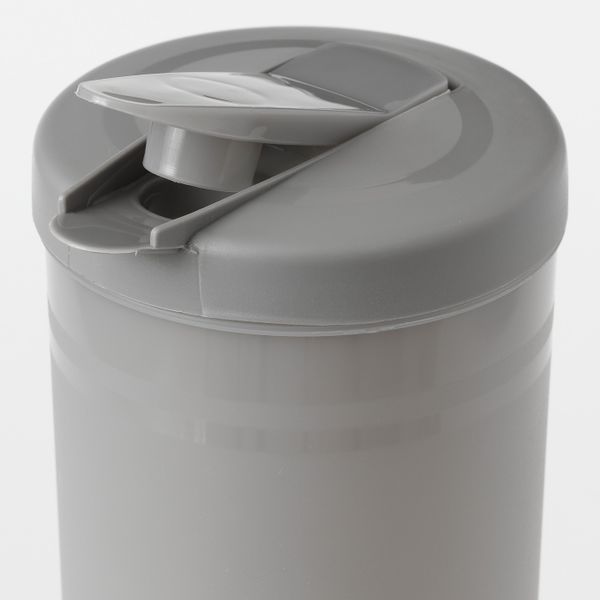 Бутылка, серый 1.0 л IKEA BRUNSKÅL БРУНСКОЛ 005.167.77 - фото 2