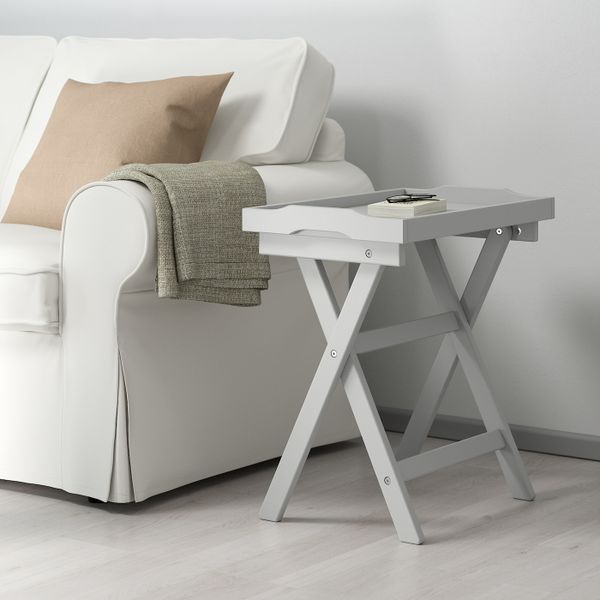 Стол сервировочный, серый 58x38x58 см IKEA MARYD МАРЮД 603.832.65 - фото 2