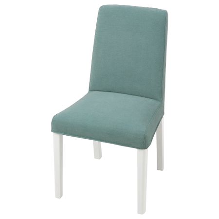Стул, белый Ljungen светло-зеленый IKEA BERGMUND БЕРГМУНД 593.899.99