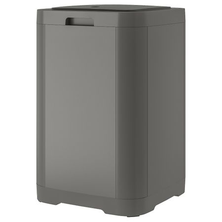 Контейнер с крышкой для/мусора, темно-серый 60 л IKEA GIGANTISK ГИГАНТИСК 804.783.85