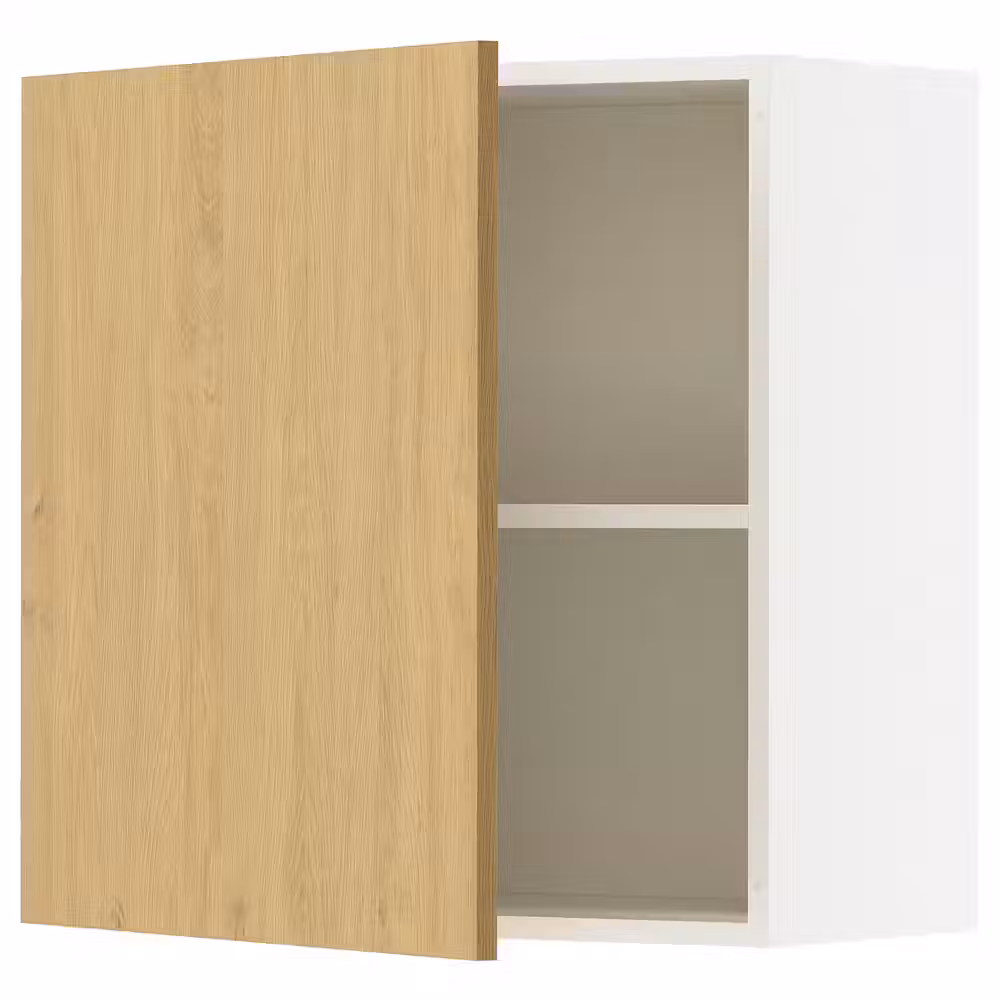 KNOXHULT Навесной шкаф с дверцей - под дуб 60x60 см - фото 1