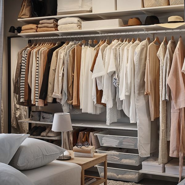 Гардероб, комбинация, белый 250x40x201 см IKEA BOAXEL БОАКСЕЛЬ 893.323.84 - фото 3