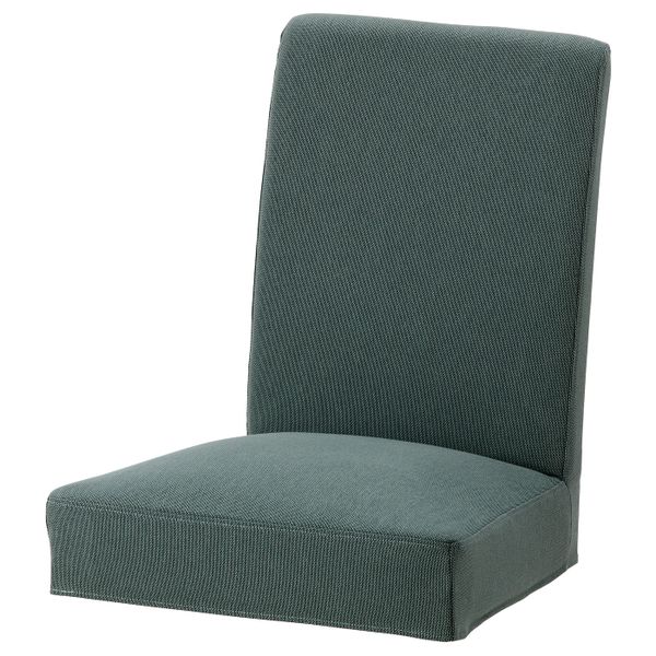 Чехол на стул, Финнста бирюзовый IKEA ХЕНРИКСДАЛЬ 103.600.30 - фото 1