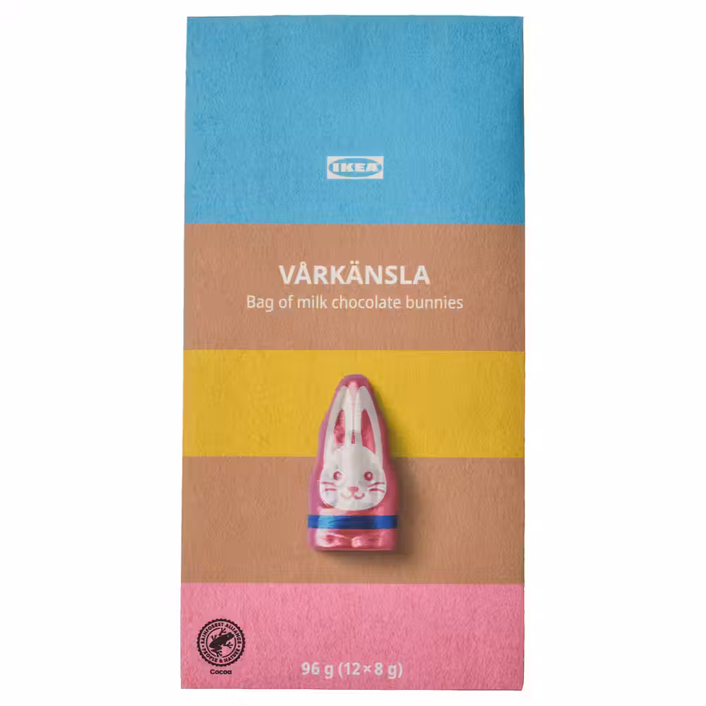 VÅRKÄNSLA Зайчики из молочного шоколада 96 гр - фото 1
