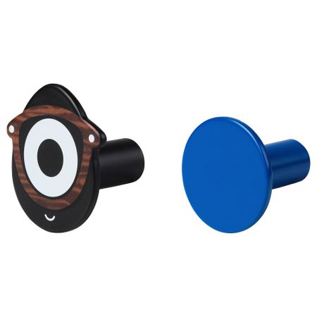 Вешалка ФЁРНИАД, черный, синий (2 шт)