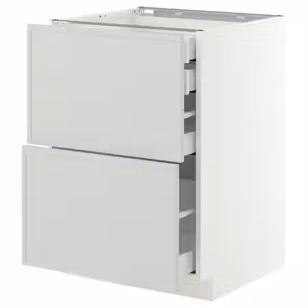 METOD / MAXIMERA Напольн шк 2фасада/2низ/1срд/1вс ящ