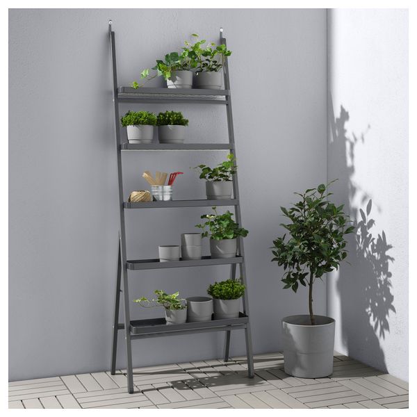 Пьедестал для цветов СЭЛЛАДСКОЛЬ, для сада, серый (173 см) - фото 3