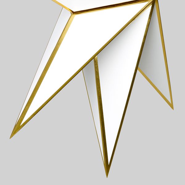 Абажур, 70 см, белый, золотой IKEA STRÅLA СТРОЛА 505.333.12 - фото 3