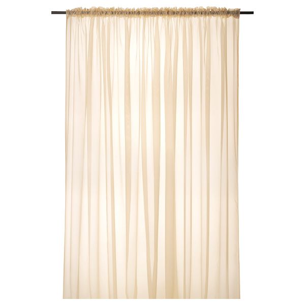 Гардина, бежевый 300x300 см IKEA REVLUMMER РЕВЛУММЕР 405.204.14 - фото 1