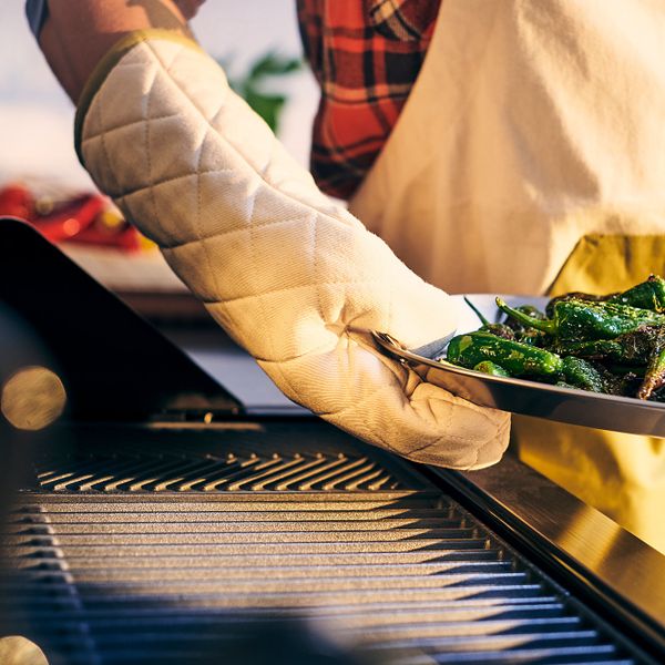 Варежка-прихватка, белый с оттенком IKEA GRILLTIDER ГРИЛЛЬТИДЕР 704.889.93 - фото 2