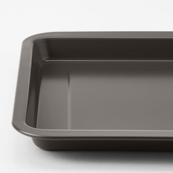 Форма для выпечки, серый, 40x30 см IKEA HEMMAHOS ХЕММАХОСBAK ХЕММАБАК 804.898.88 - схема-чертеж с размерами
