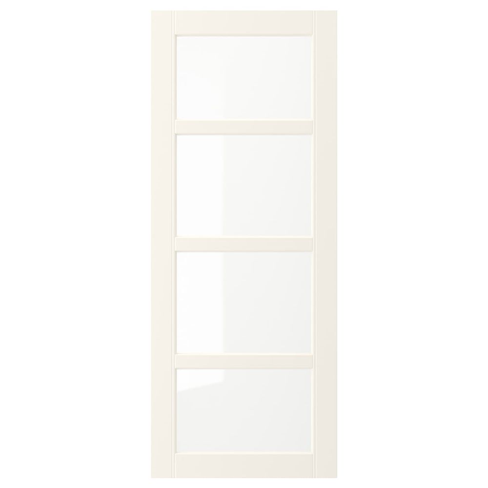 Стеклянная дверь, белый с оттенком 40x100 см IKEA HITTARP ХИТАРП 203.613.74 - фото 1