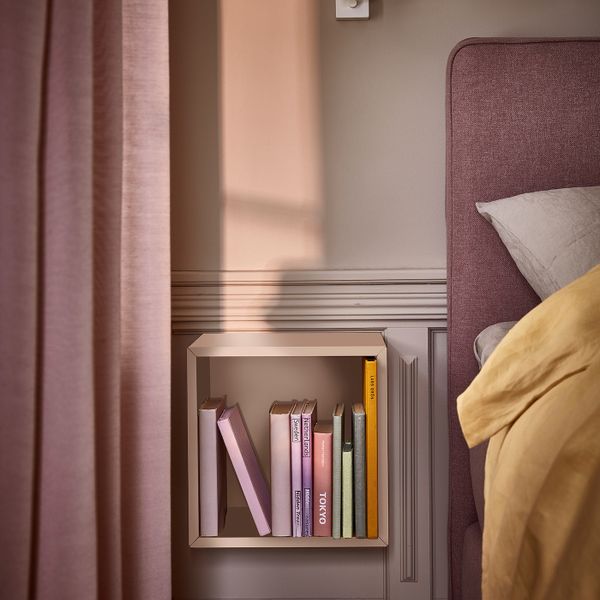 Навесной модуль, бледно-розовый 35x25x35 см IKEA EKET ЭКЕТ 094.423.67 - фото 3